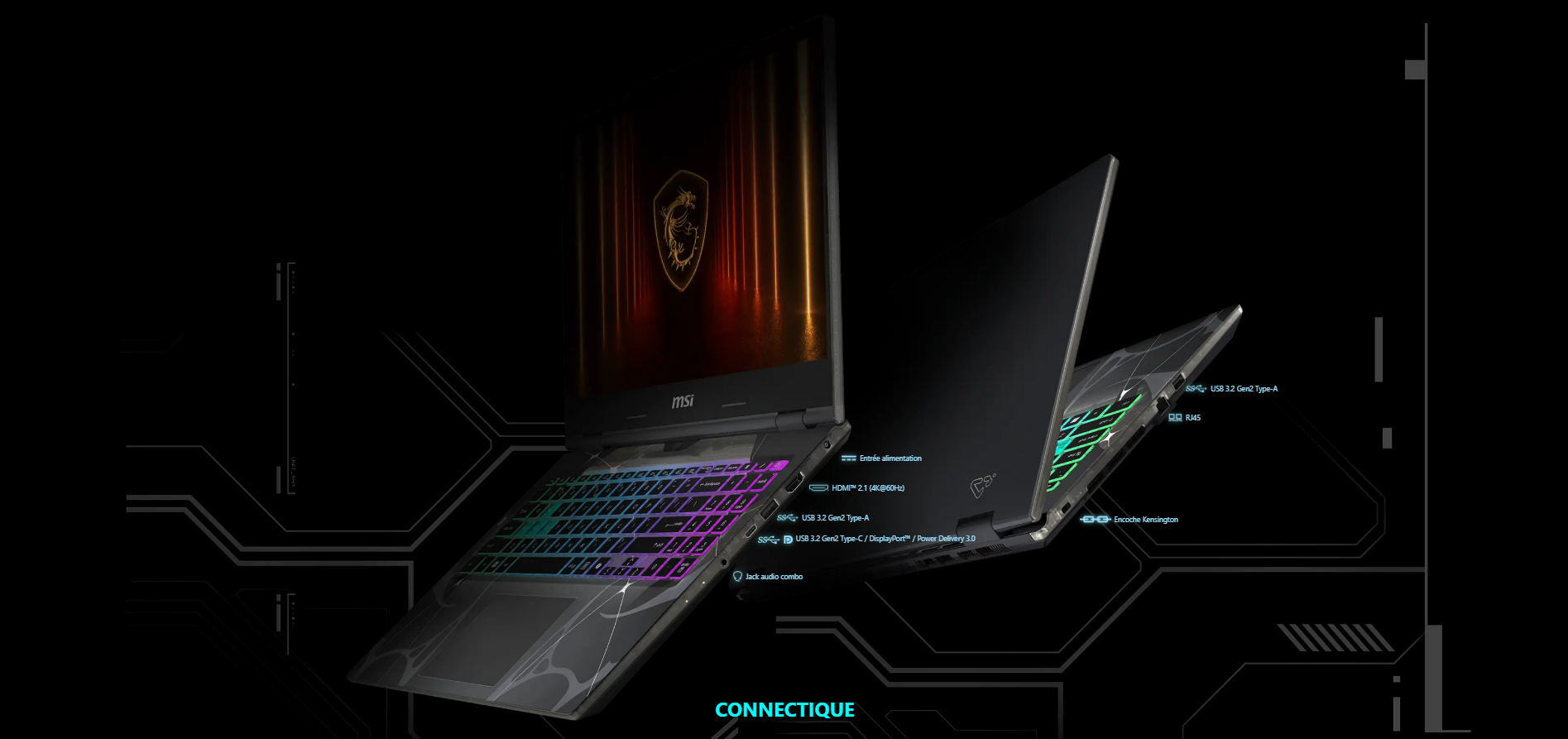 MSI Cyborg 15 - Vue 2